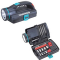 Black Flashlight Tool Kit